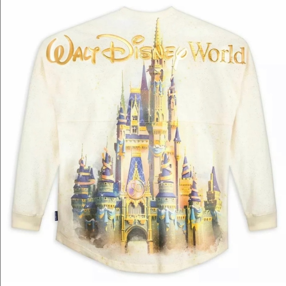 Disney 50th Castle Glitter Spirit Jersey